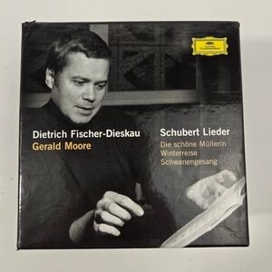 Schubert Lieder 21 CD Box Set Fischer-Dieskau Gerald Moore Deutsche Grammophon
